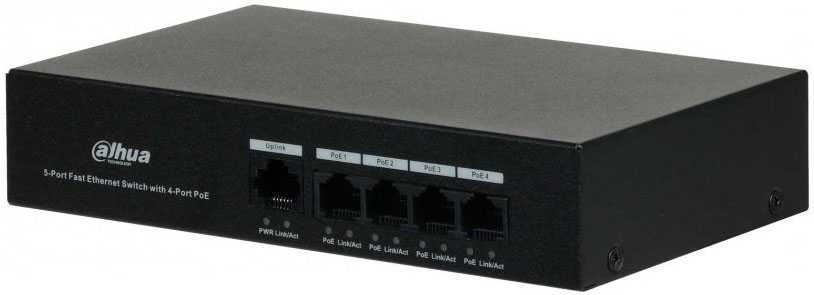 Dahua DH-PFS3005-4ET-36 Коммутационное оборудование фото, изображение