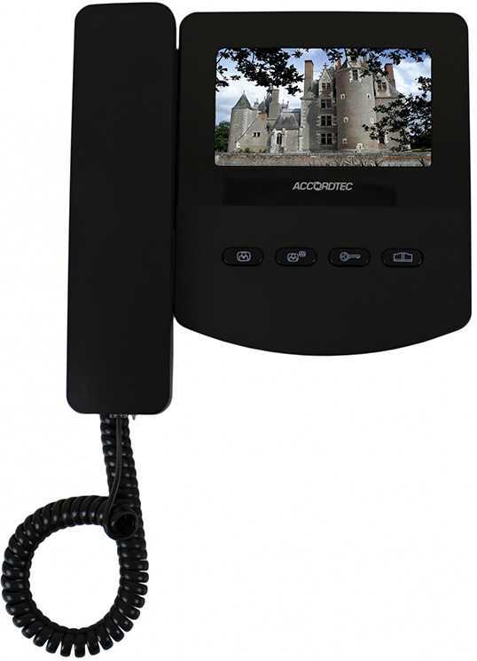 AT-VD433C BL (AT-00735) Цветные видеодомофоны фото, изображение