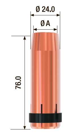 Fubag Газовое сопло HD D=16.0 мм FB 500 (5 шт.) FB500.N.16.0_HD MAG фото, изображение